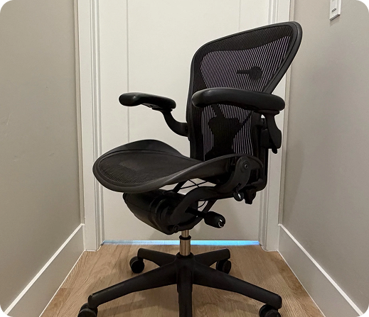 Herman Miller Aeron office chair, professionally inspected