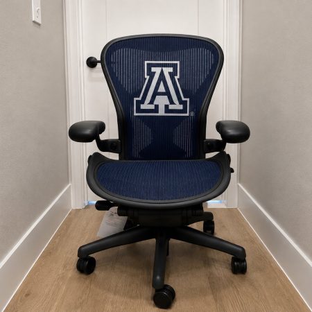 Herman Miller Aeron Classic | Size B | Rare University of Arizona Wildcats Edition | Fully Loaded | Limited Production