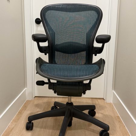 Herman Miller Aeron Classic | Rare Emerald | Size B | Fully Loaded | Like New 9.5/10