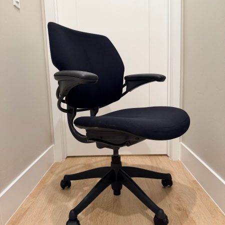 Humanscale Freedom Task Chair – Black | Niels Diffrient Ergonomic Office Chair